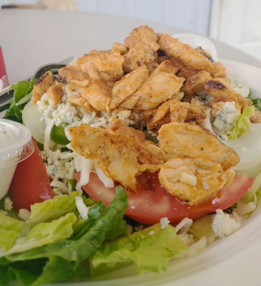Grilled Buffalo Chicken Salad