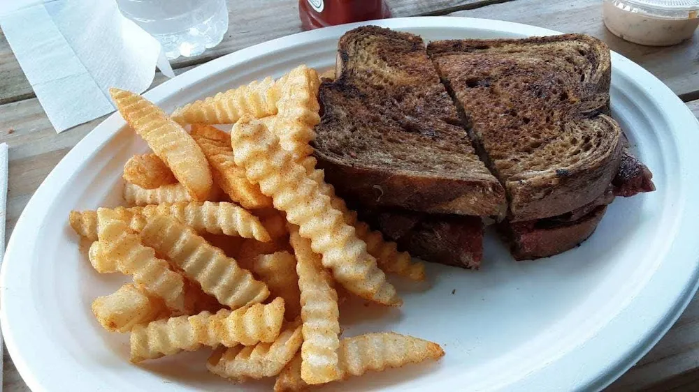 Reuben with Fries